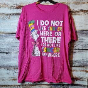 Dr. Suess Cancer Graphic Tshirt